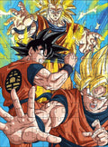Dragon Ball Z Goku Saiyan 3D Pussel 100 Bitar - Robotto