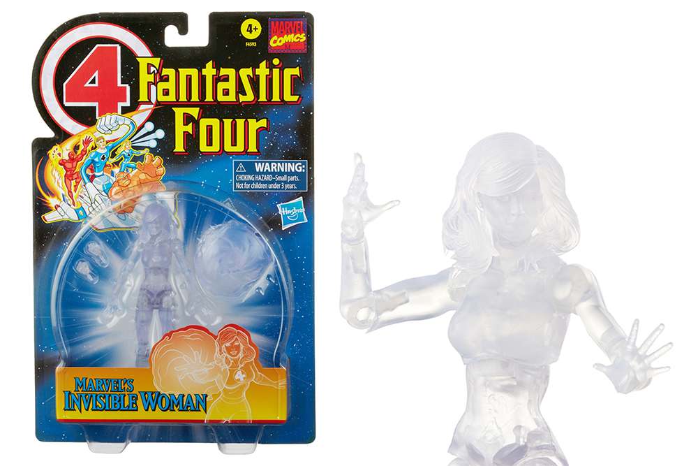 Marvel Legends Vintage Invisible Woman Action Figure hasbro