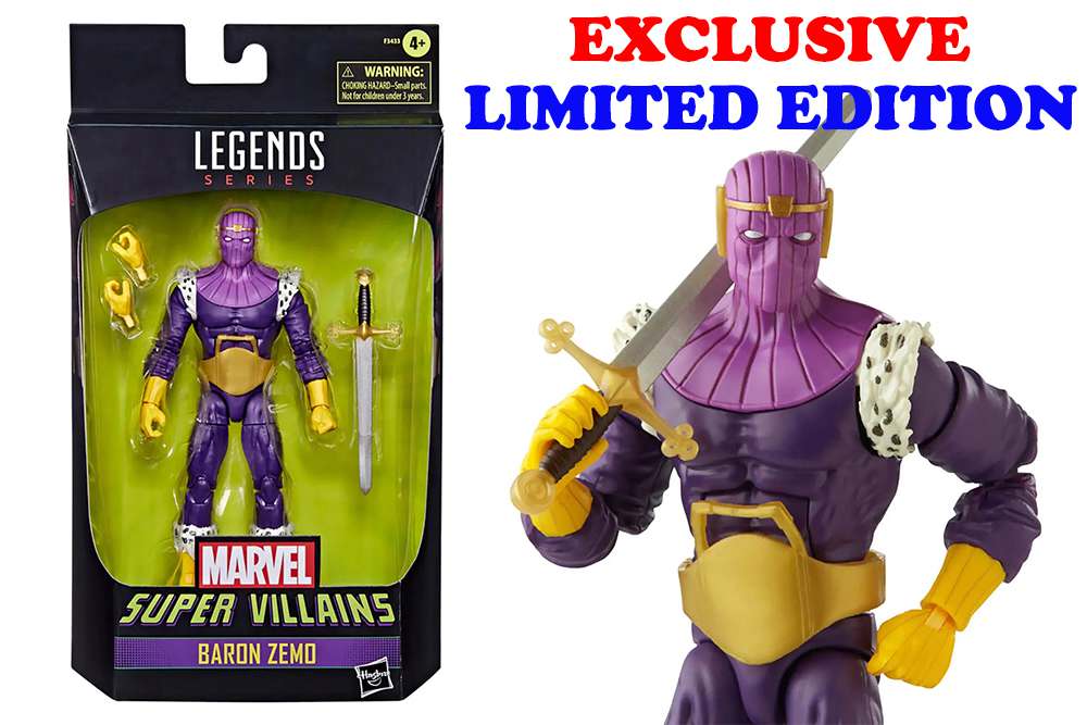 Marvel Legends Baron Zemo Actionfigur hasbro