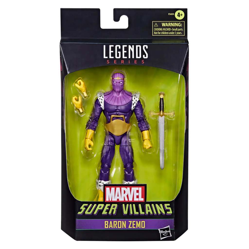 Marvel Legends Baron Zemo Actionfigur hasbro