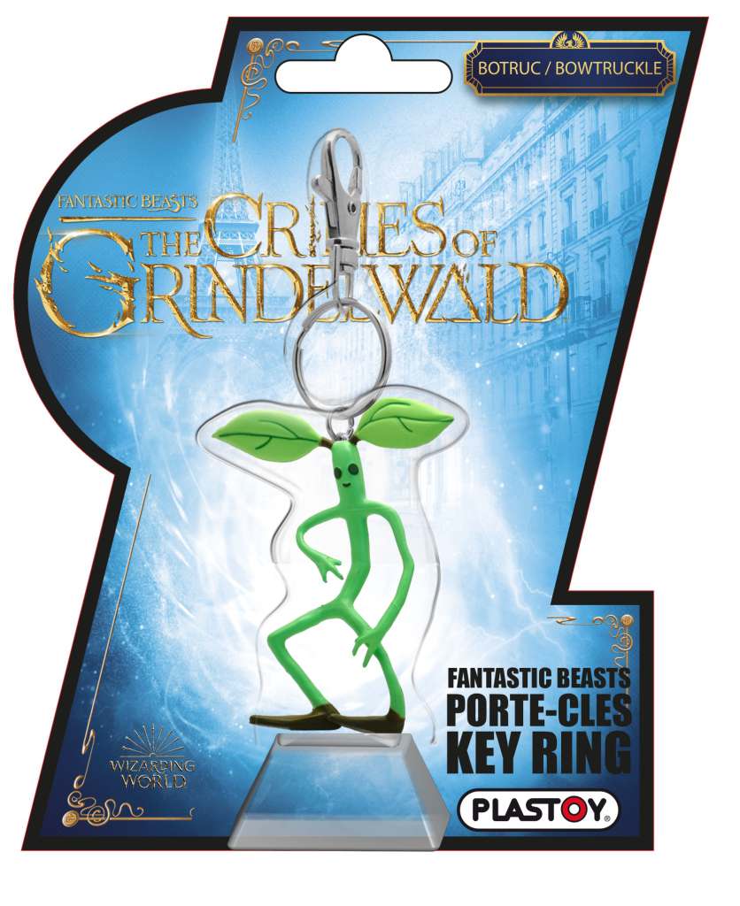 Fb Bowtruckle Chibi Nyckelring plastoy