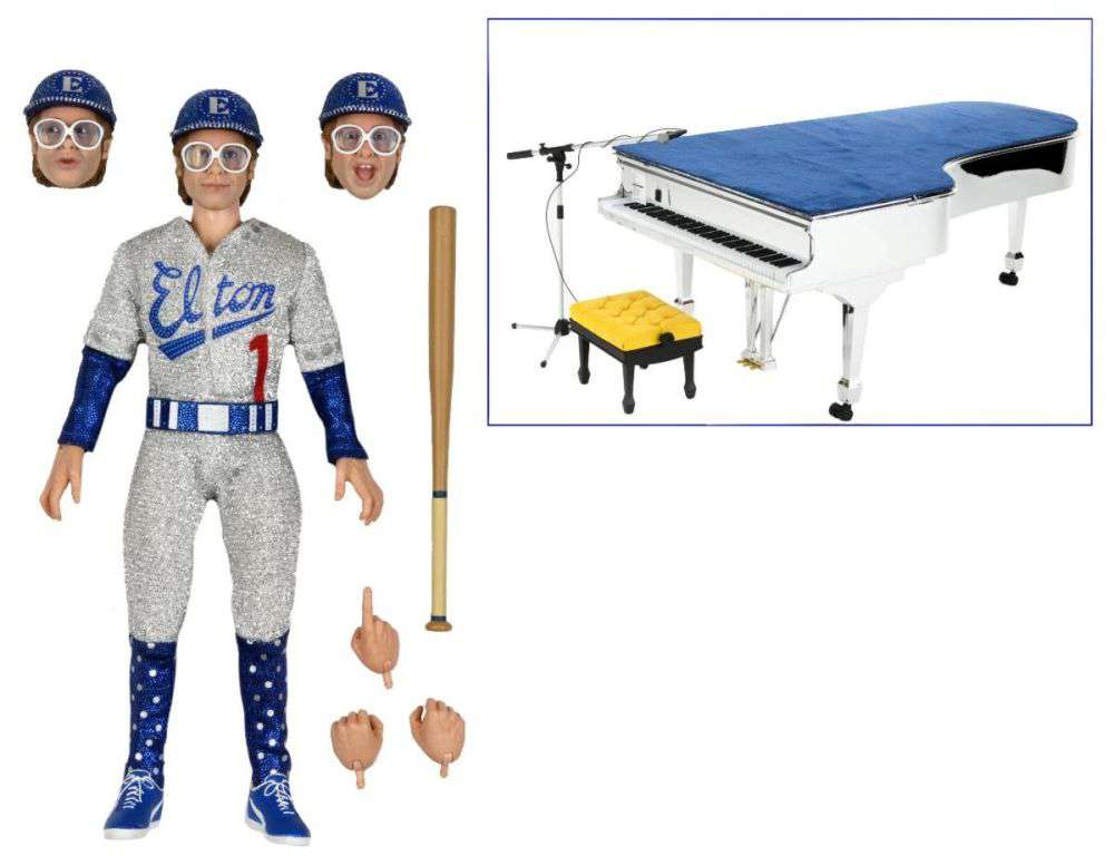 Elton John Live 1975 Actionfigur neca