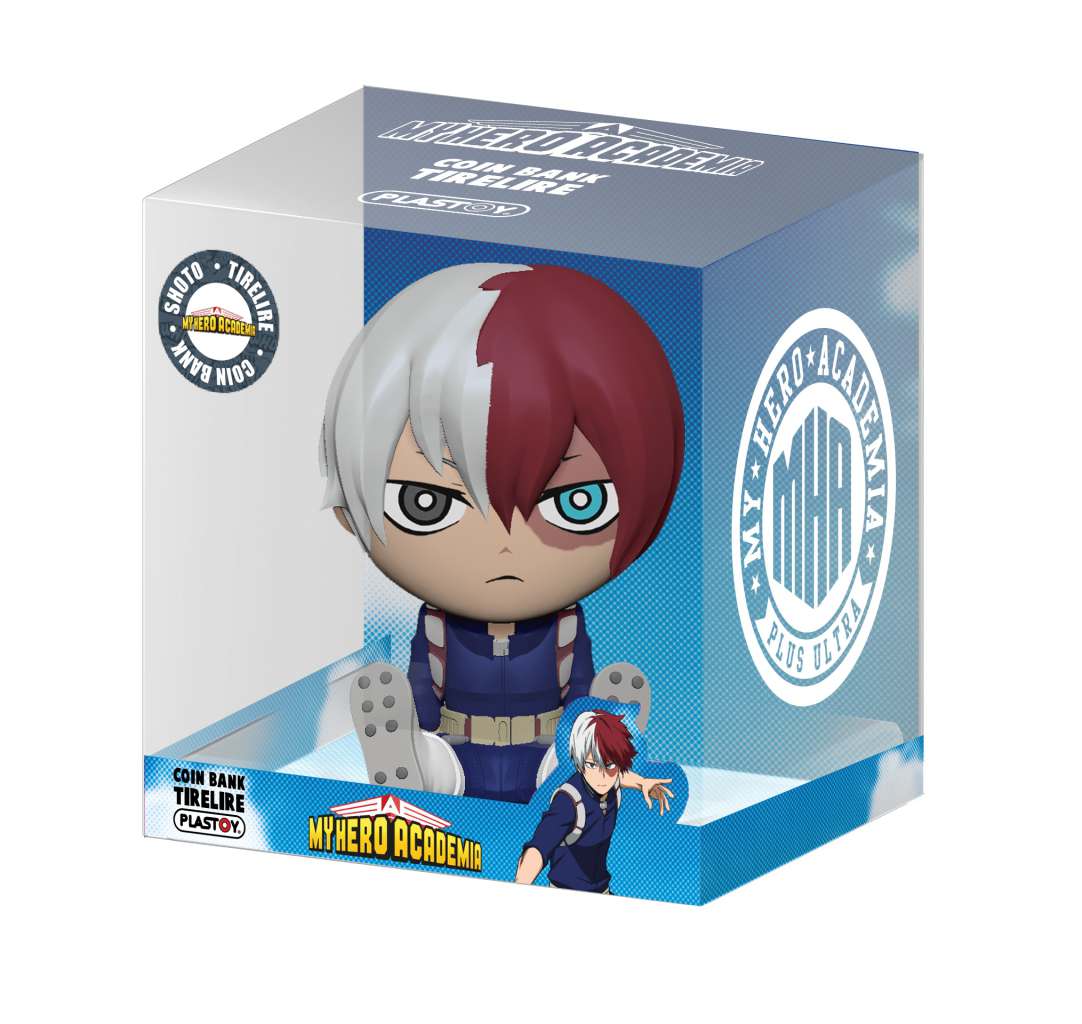 My Hero Academia Shoto Todoroki Sparbössa plastoy