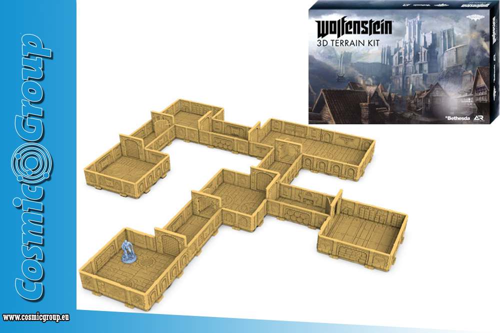 Wolfenstein: The Board Game 3D Terrain Kit archon games