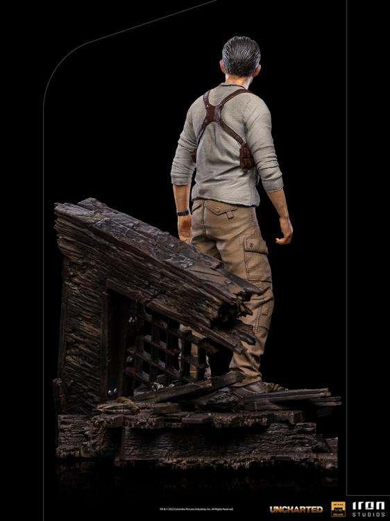 Uncharted Film Nathan Drake Deluxe Staty 1/10 Skala - Robotto