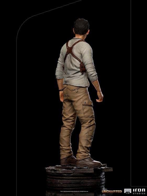 Uncharted Movie Nathan Drake 1/10 Staty - Robotto