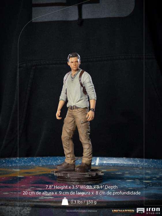 Uncharted Movie Nathan Drake 1/10 Staty - Robotto