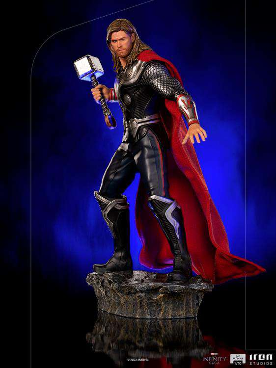 Infinity Saga Thor NY Battle 1/10 Staty iron studios