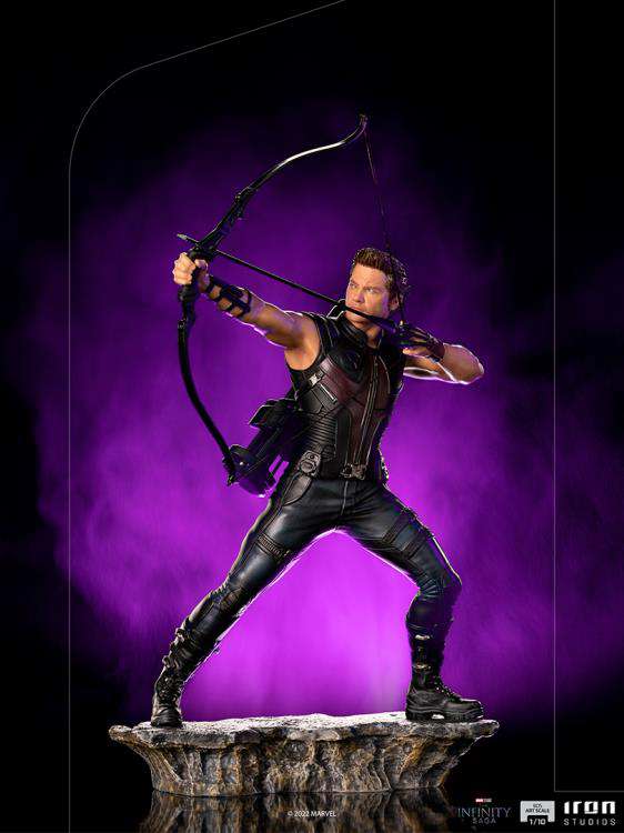Hawkeye Battle of NY - Infinity Saga 1/10 Statue iron studios