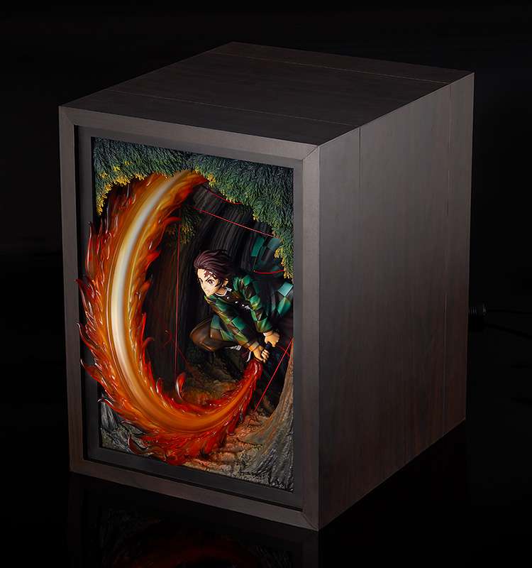 Demon Slayer Tanjiro Hinokami Kagura Figur goodsmile fr