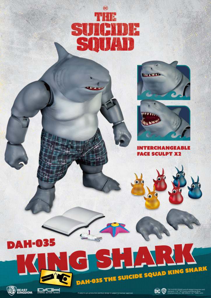 King Shark Nanaue DAH Action Figure beast kingdom