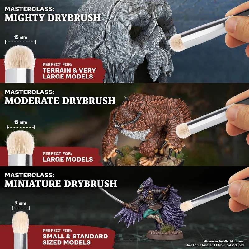 Masterclass drybrush set