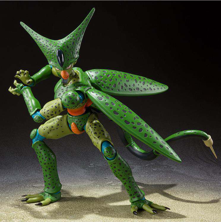 Dragon Ball Z Cell Första Form SHF - Actionfigur bandai