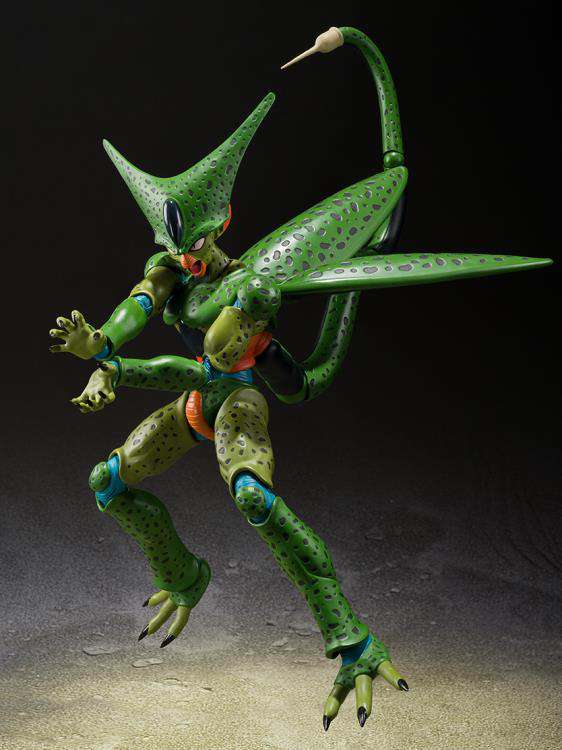 Dragon Ball Z Cell Första Form SHF - Actionfigur bandai