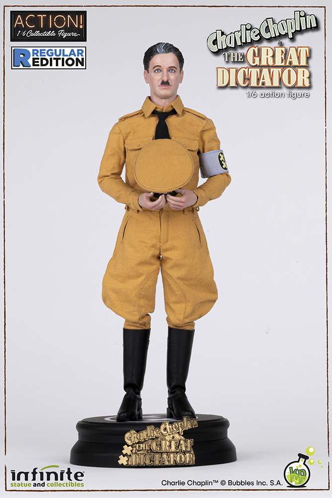 Charlie Chaplin The Great Dictator 1/6 Action Figure infinite statue
