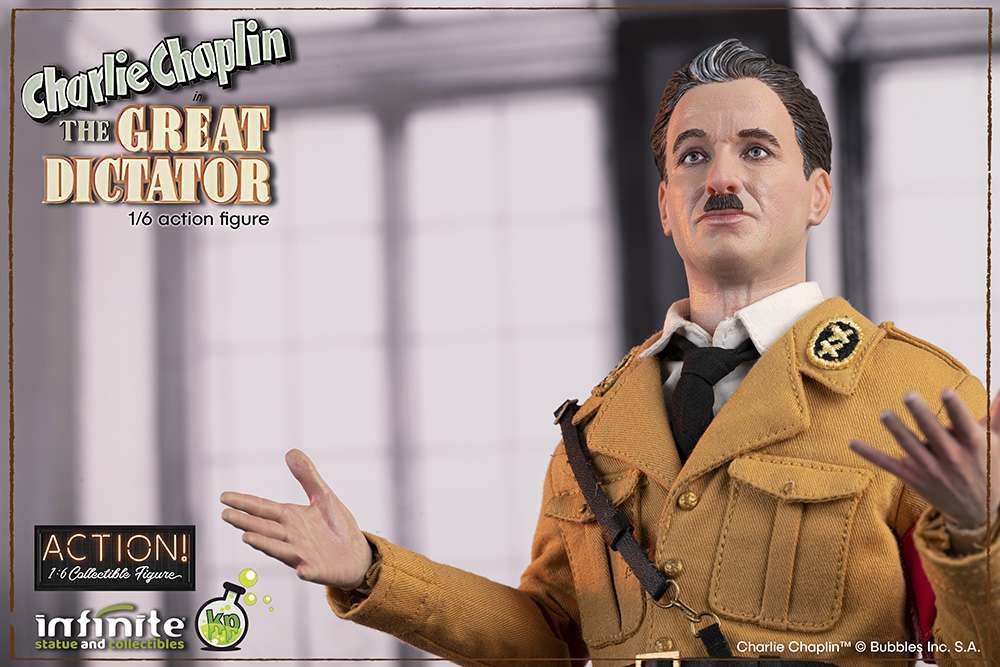 Charlie Chaplin The Great Dictator 1/6 Action Figure infinite statue