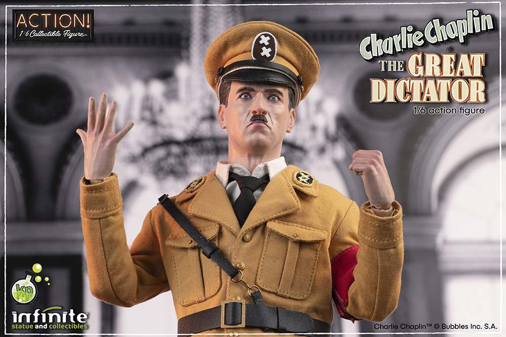 Charlie Chaplin The Great Dictator 1/6 Action Figure infinite statue