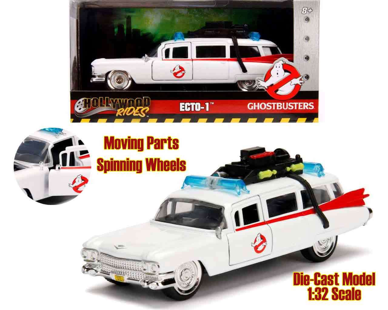 Ghostbusters - Ecto-1 - 1:32 die-cast modell