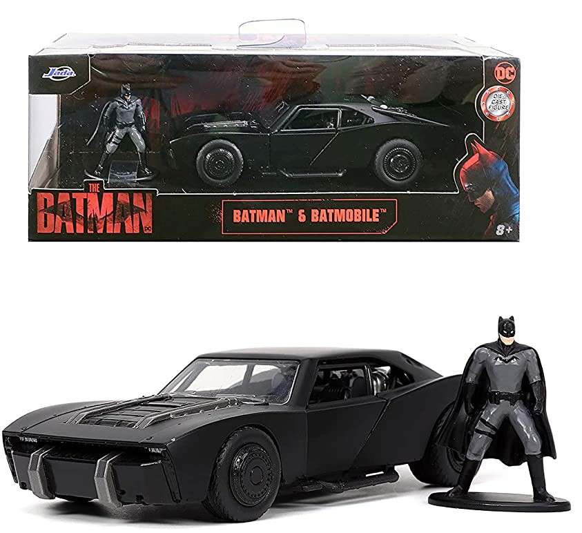 Batman 2022 - Batmobile med Batman - 1:32 Die-Cast Modell jada toys