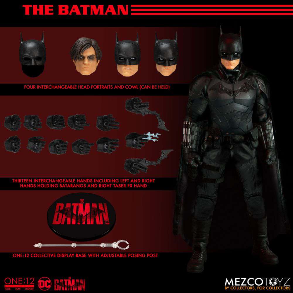 One12 Collective The Batman AF - Actionfigur mezco toys