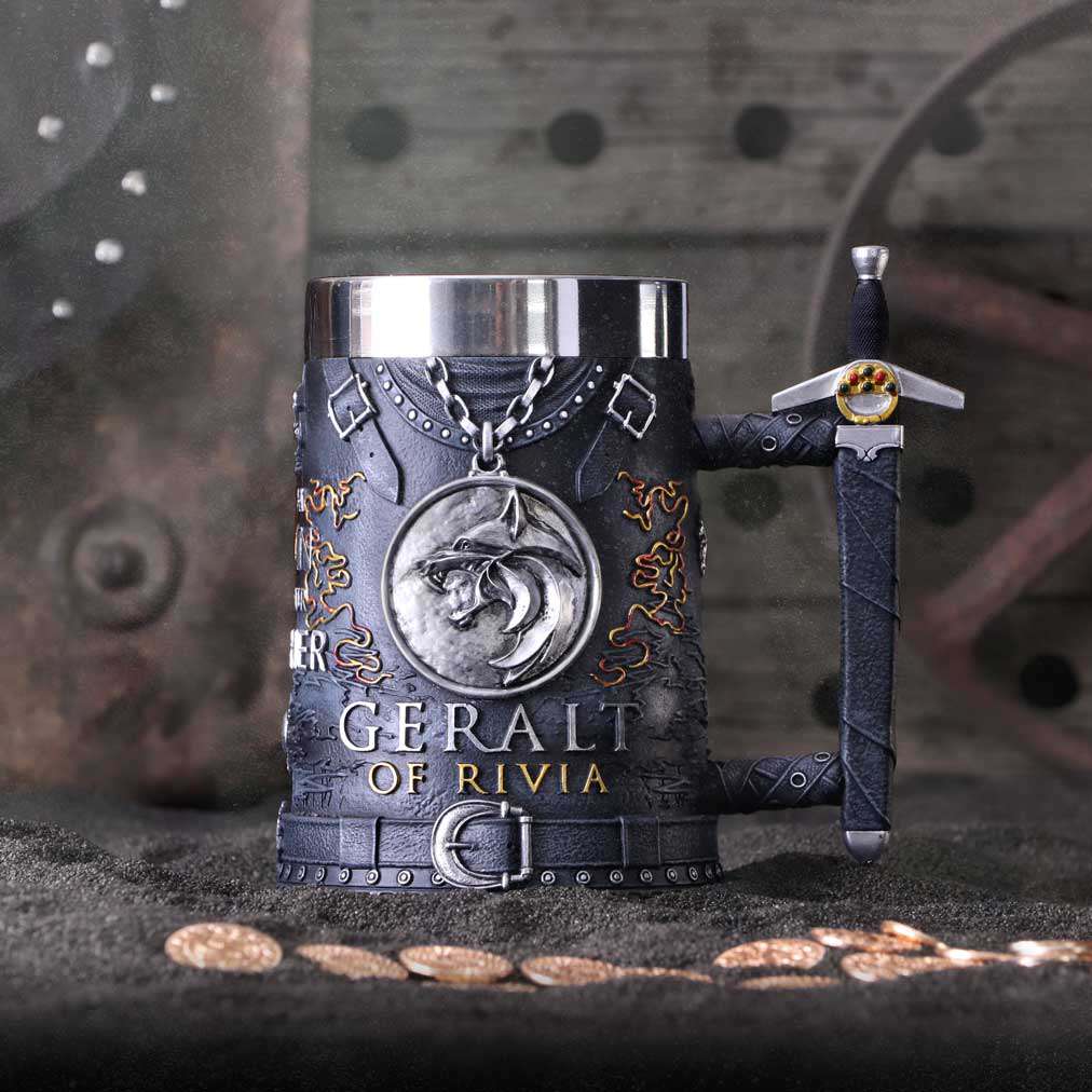 The Witcher - Geralt Collectible Tankard nemesis now