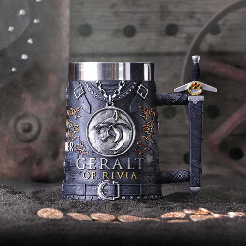 The Witcher - Geralt Collectible Tankard nemesis now