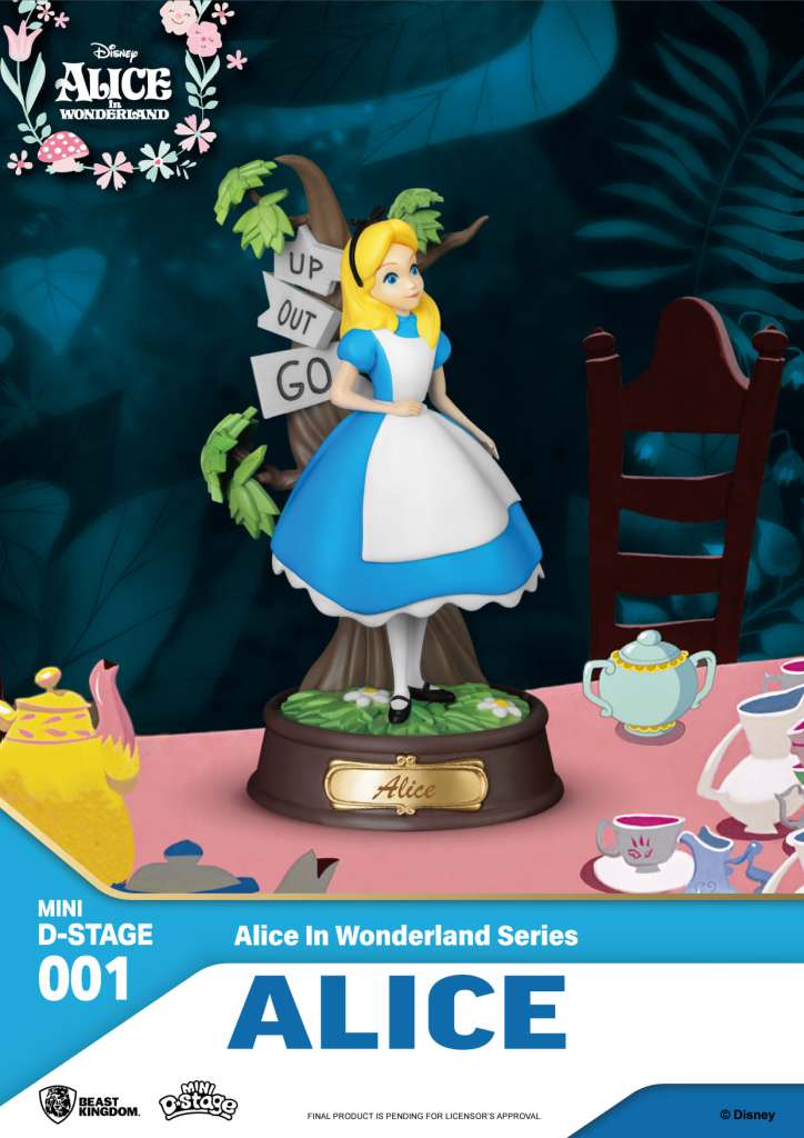 Mini D-Stage Alice i Underlandet - Alice beast kingdom
