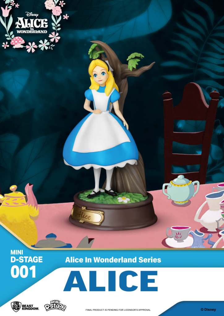 Mini D-Stage Alice i Underlandet - Alice beast kingdom