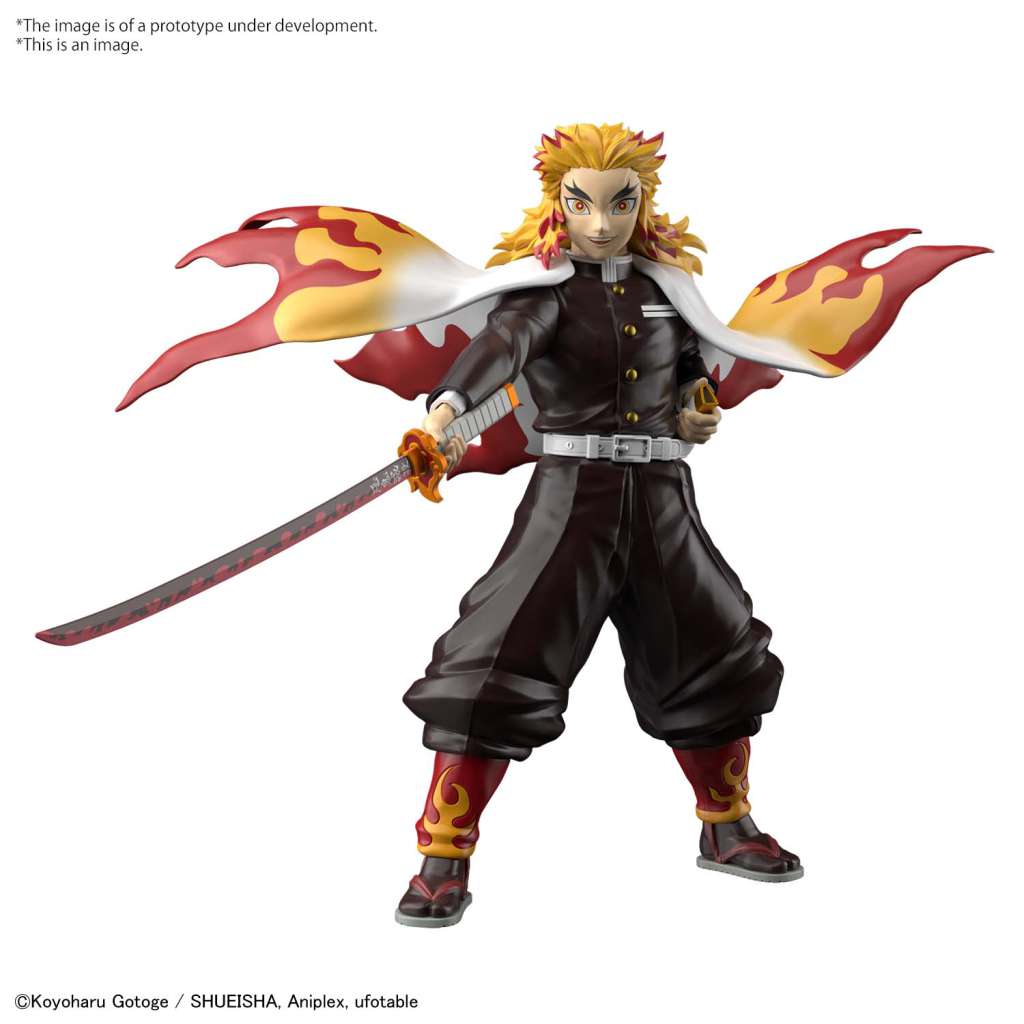 Demon Slayer Kyojuro Rengoku MK - Samlarfigur bandai model kit gunpla