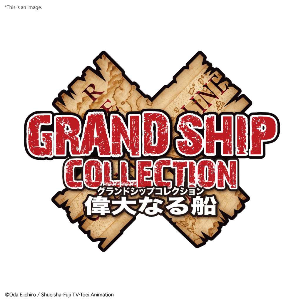 One Piece Grand Ship Coll Red Force Röd - Samurai Flaggskip bandai model kit gunpla