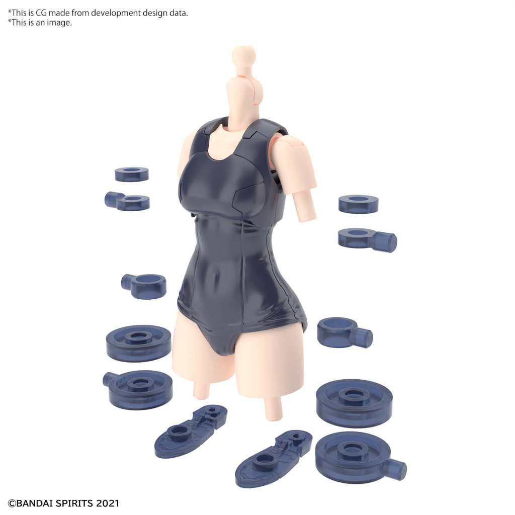30ms OP Kroppsdelar Typ S02 Färg B bandai model kit gunpla