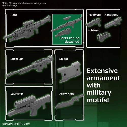 30mm Anpassade Militärvapen - Robotto