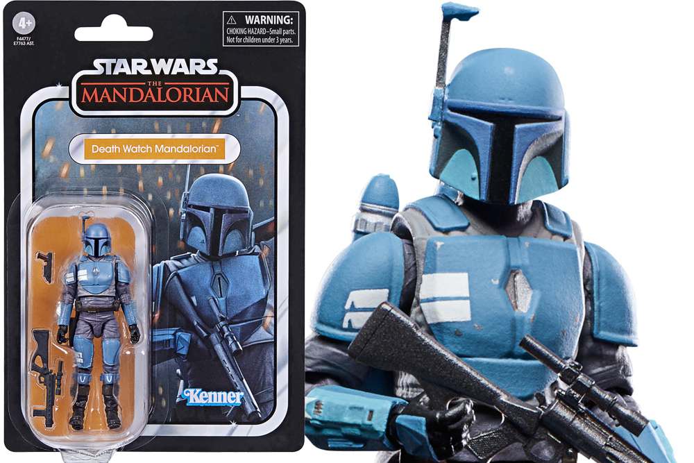 Star Wars Vintage Death Watch Mandalorian Action Figure hasbro