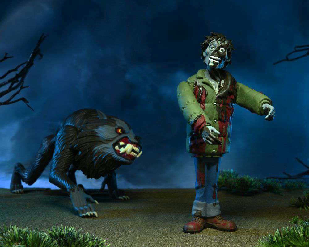 NECA Toony Terrors: Amer Werewolf Jack & Wolf 2-Pack neca