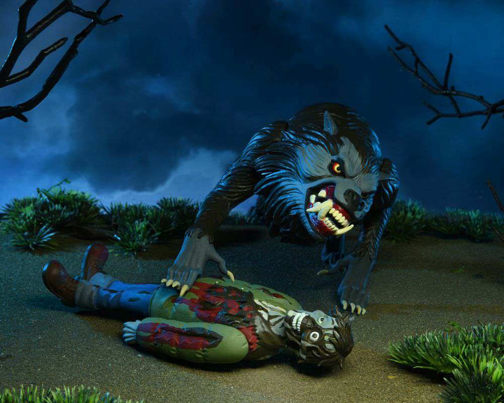 NECA Toony Terrors: Amer Werewolf Jack & Wolf 2-Pack neca