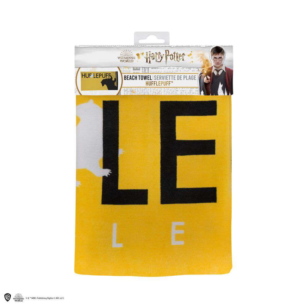 HP Hufflepuff Strandhandduk – En perfekt följeslagare för varje Hufflepuff-älskare cinereplicas