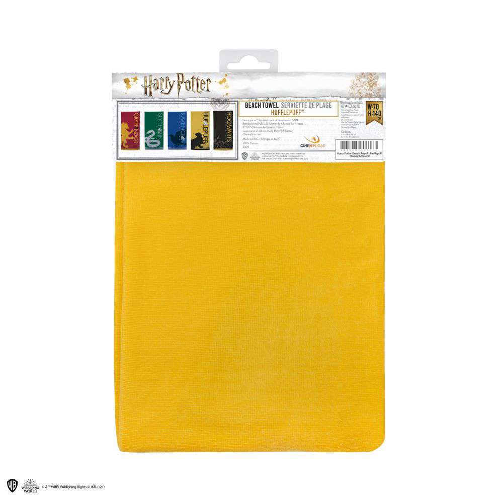 HP Hufflepuff Strandhandduk – En perfekt följeslagare för varje Hufflepuff-älskare cinereplicas
