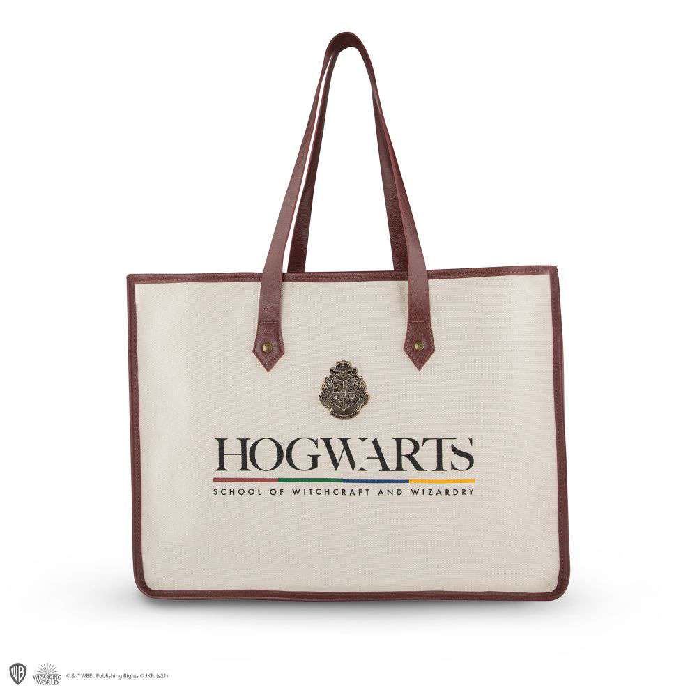 HP Hogwarts Canvas Handbag - Stilren och Praktisk cinereplicas