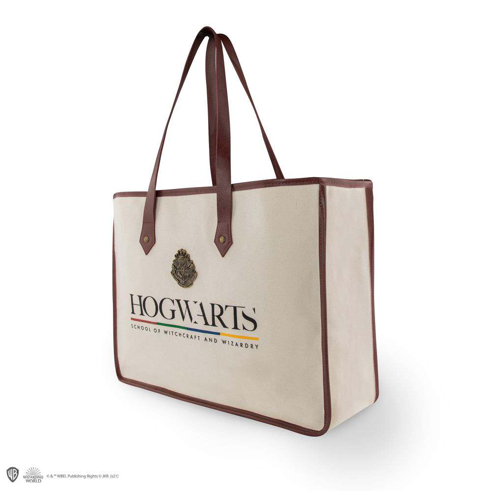 HP Hogwarts Canvas Handbag - Stilren och Praktisk cinereplicas