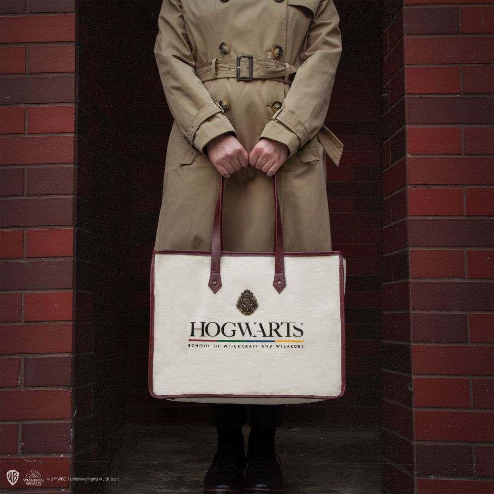 HP Hogwarts Canvas Handbag - Stilren och Praktisk - Robotto