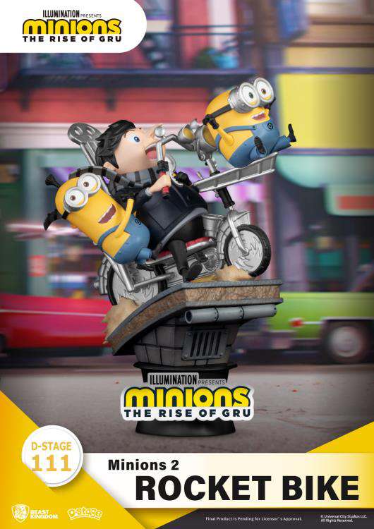 D-stage Minions 2 Rocket Bike Diorama beast kingdom