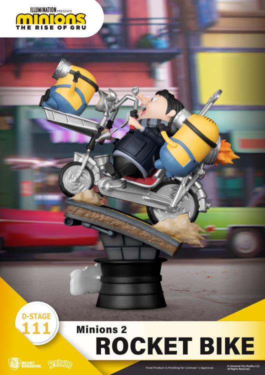 D-stage Minions 2 Rocket Bike Diorama beast kingdom