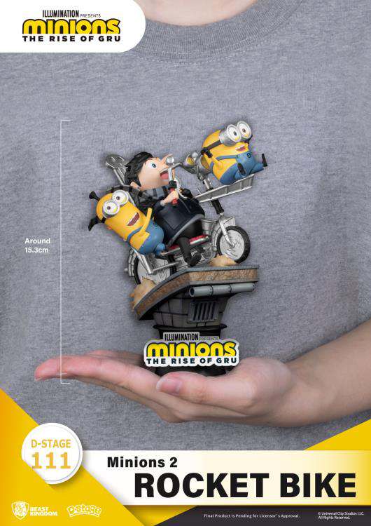 D-stage Minions 2 Rocket Bike Diorama beast kingdom