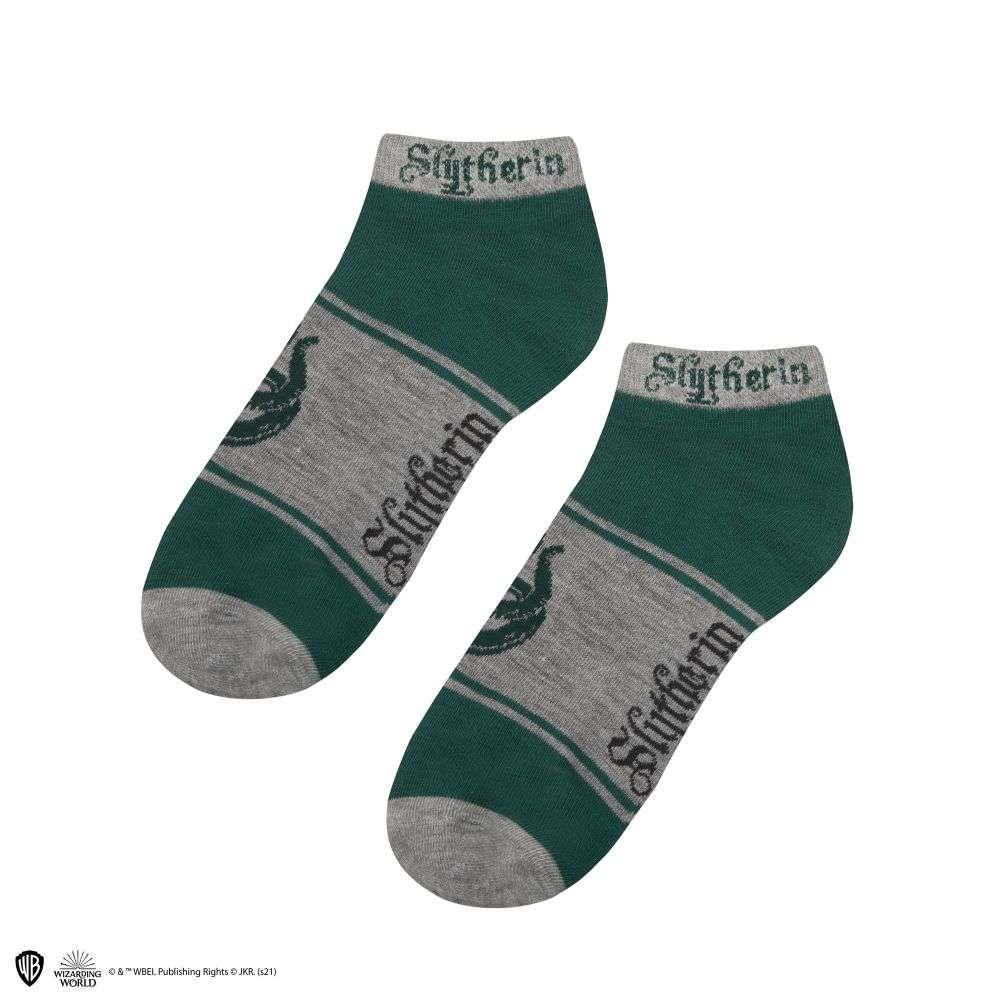 Hp Slytherin Ankelstrumpor Set (3) - Robotto