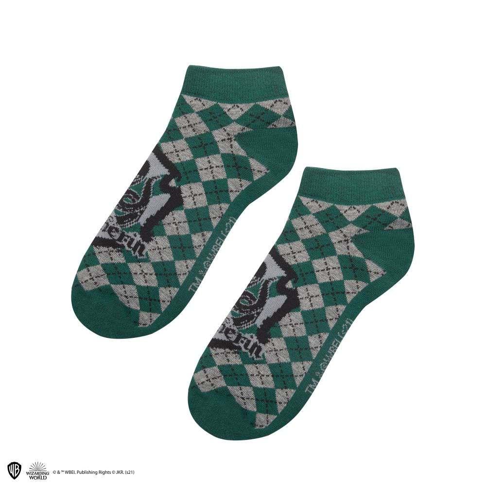 Hp Slytherin Ankelstrumpor Set (3) - Robotto