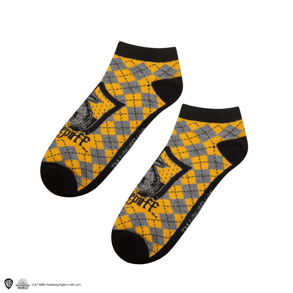 Harry Potter Hufflepuff Ankelsockor Set (3) cinereplicas