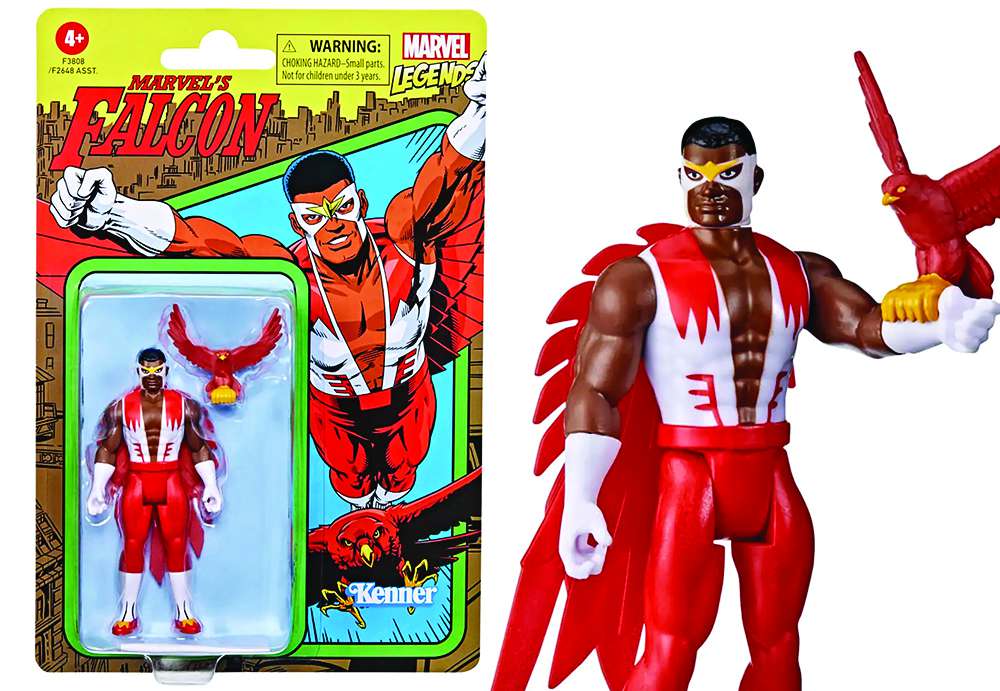 Marvel Legends Retro Falcon Actionfigur hasbro