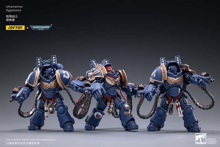 Wh40k Ultramarines Aggressors Pack 1/18 joytoy