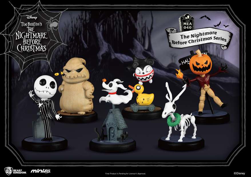 Mini Egg Nightmare Before Christmas Box Set beast kingdom