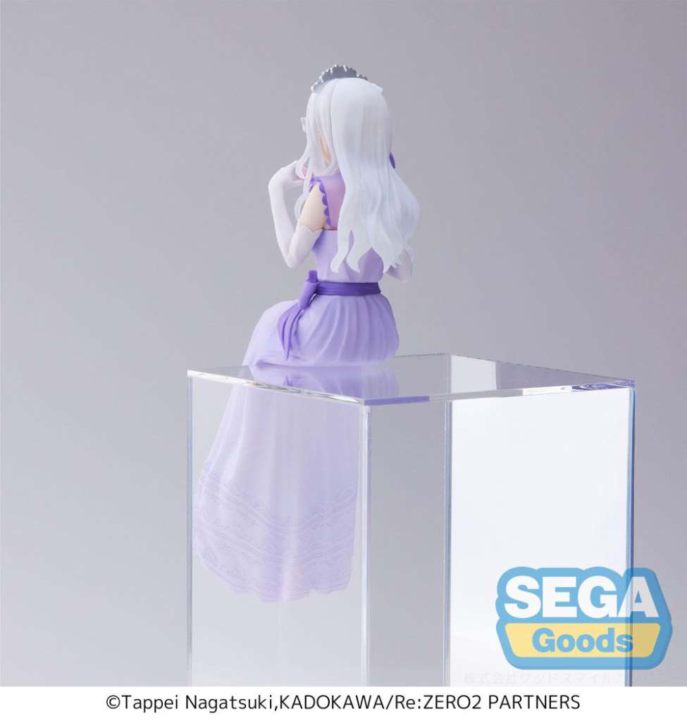 Re:Zero Emilia Party PM Perching Figure sega